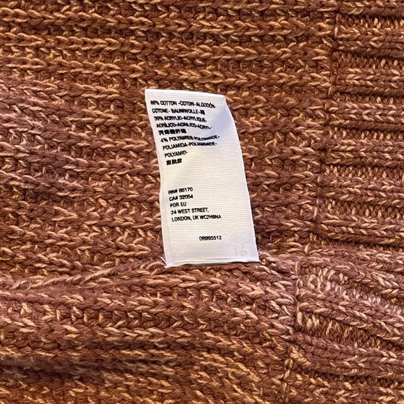 Free People Brown Combo Long Sleeve Open Cardigan - Picture 9 of 13